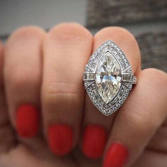 NEW Gorgeous 925 Silver Rings for Women - Picture 4 of 8